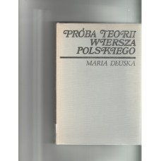 Próba teorii wiersza polskiego