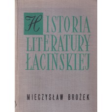 Historia literatury łacińskiej w starożytności : zarys