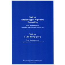 Traktat ustanawiający Wspólnotę Europejską : tekst skonsolidowany (uwzględniający zmiany wprowadzone Traktatem z Nicei)