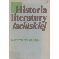 Historia literatury łacińskiej w starożytności : zarys