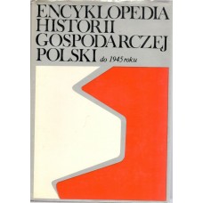 Encyklopedia historii gospodarczej Polski do 1945 roku. [T. 1], A-N