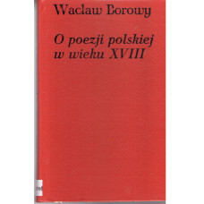 O poezji polskiej w wieku XVIII