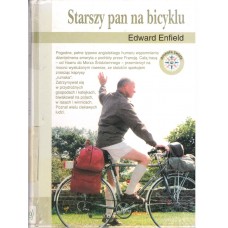 Starszy pan na bicyklu