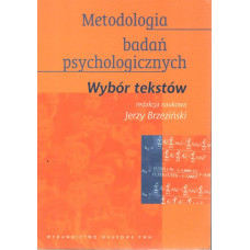 Metodologia badań psychologicznych : wybór tekstów