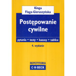 Postępowanie cywilne : pytania, testy, kazusy, tablice