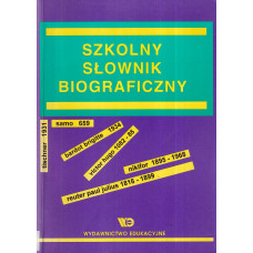 Szkolny słownik biograficzny