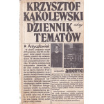 Dziennik tematów Cz.1 Dziennik tematów Cz.1