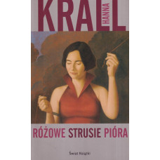 Różowe strusie pióra