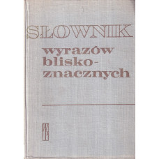 Słownik wyrazów bliskoznacznych