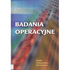 Badania operacyjne Badania operacyjne