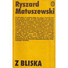Z bliska : szkice literackie