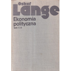 Ekonomia polityczna : tom I i II