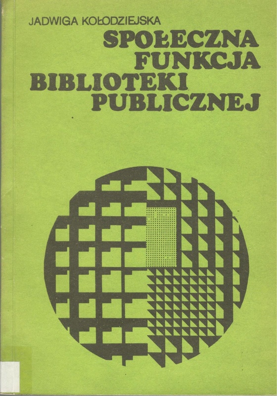 Społeczna funkcja biblioteki publicznej