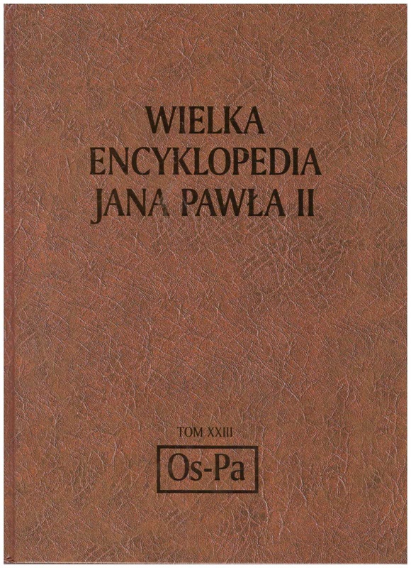 Wielka encyklopedia Jana Pawła II. T. 23, Osterwa - Paweł Manna
