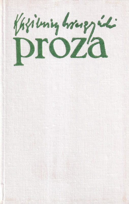 Poezja i proza.. T. 2, Proza