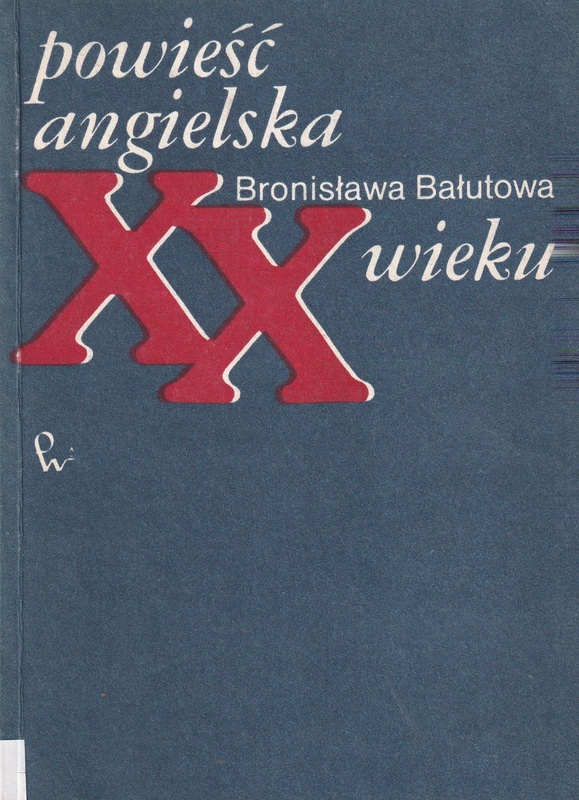 Powieść angielska XX wieku