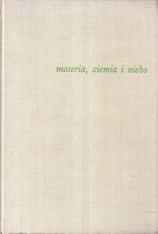 Materia, ziemia i niebo