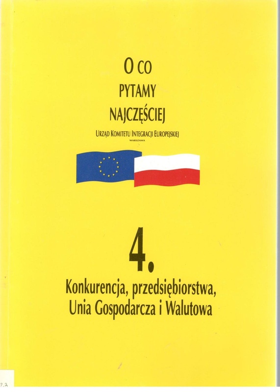 Konkurencja, przedsiębiorstwa, Unia Gospodarcza i Walutowa