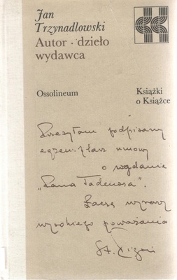 Autor, dzieło, wydawca