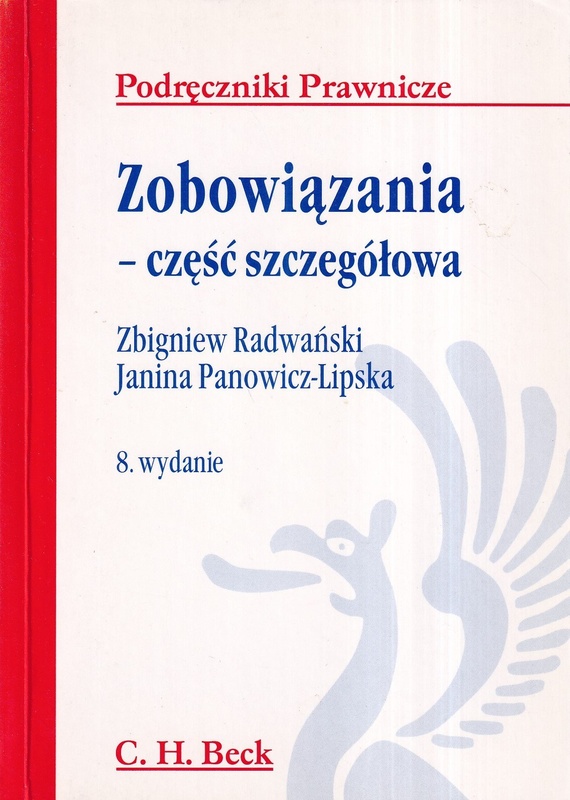 Zobowiązania - część szczegółowa