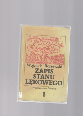 Zapis stanu lękowego.. [T.] 1