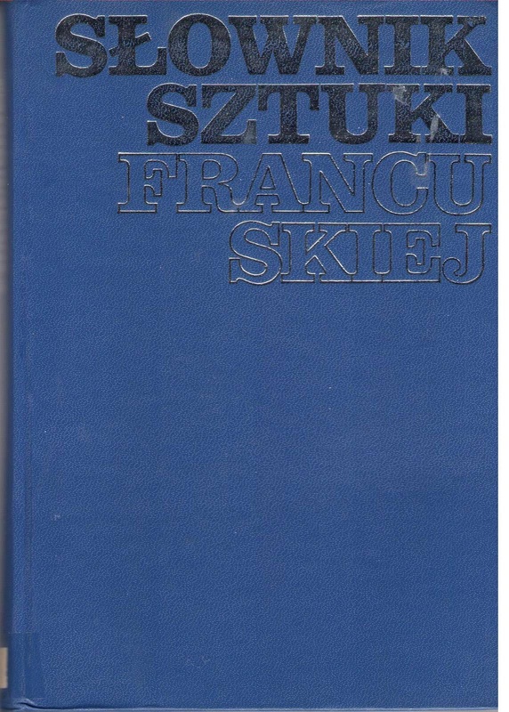 Słownik sztuki francuskiej