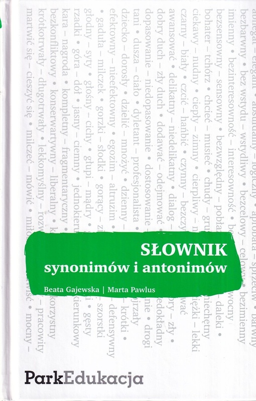 Słownik synonimów i antonimów
