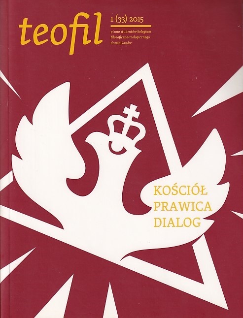 Teofil : [prowokator intelektualny, pismo filozoficzno-teologiczne wykładowców i studentów Kolegium OO. Dominikanów]