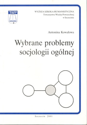 Wybrane problemy socjologii ogólnej