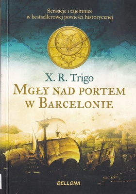 Mgły nad portem w Barcelonie