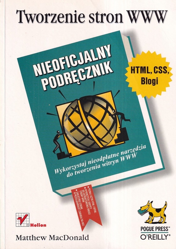 Tworzenie stron WWW : nieoficjalny podręcznik