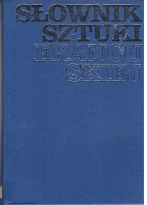 Słownik sztuki francuskiej