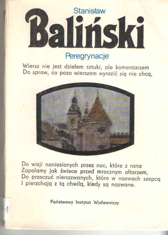 Peregrynacje : poezje wybrane 1928-1981
