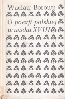 O poezji polskiej w wieku XVIII