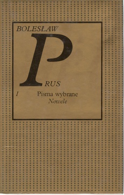 Pisma wybrane.. [Tom] 1, Nowele