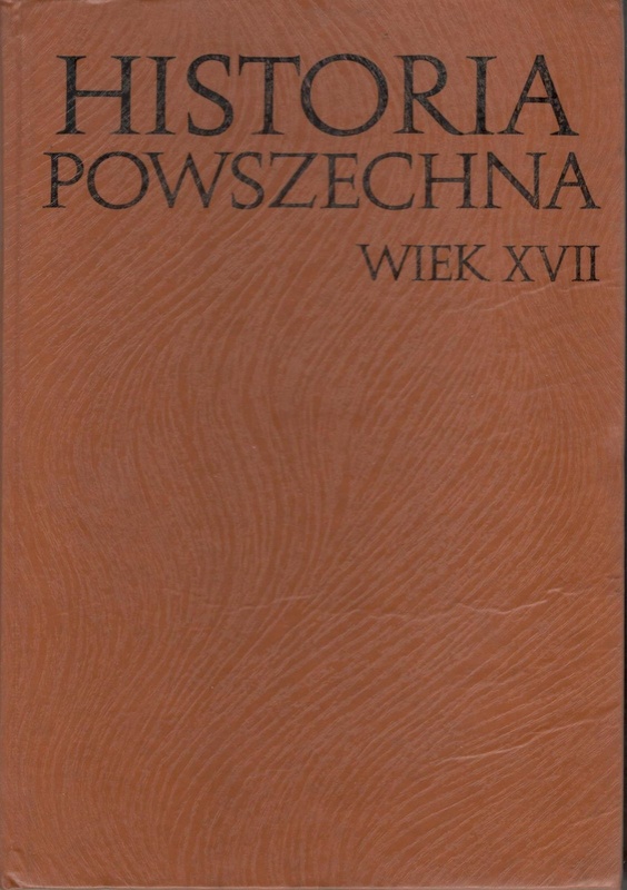Historia powszechna : wiek XVII