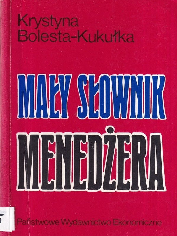 Mały słownik menedżera