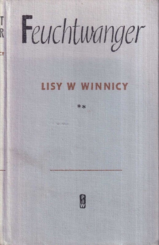 Lisy w winnicy.. T. 2