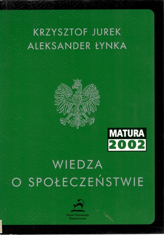Wiedza o społeczeństwie : matura 2002
