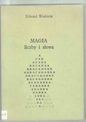 Magia liczby i słowa