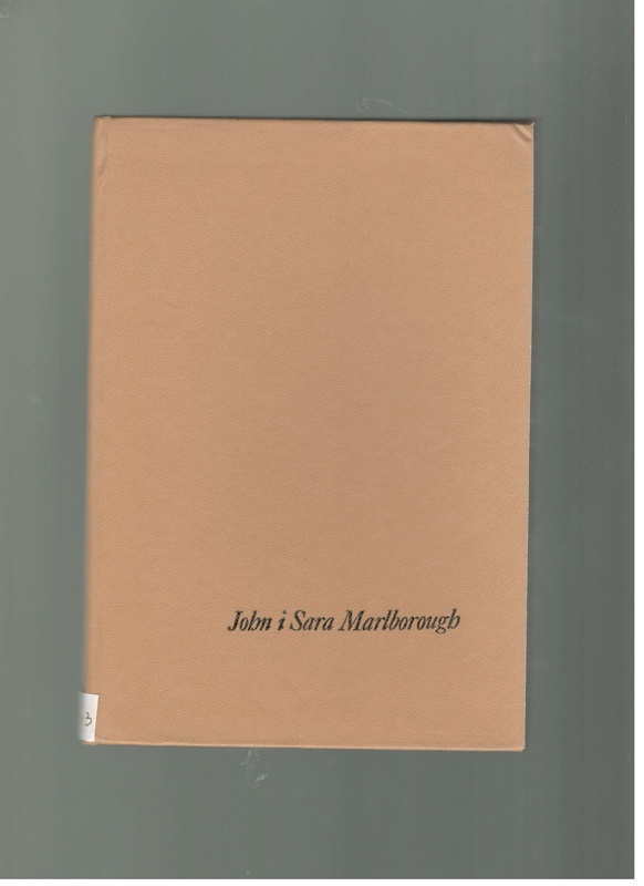 John i Sara księstwo Marlborough