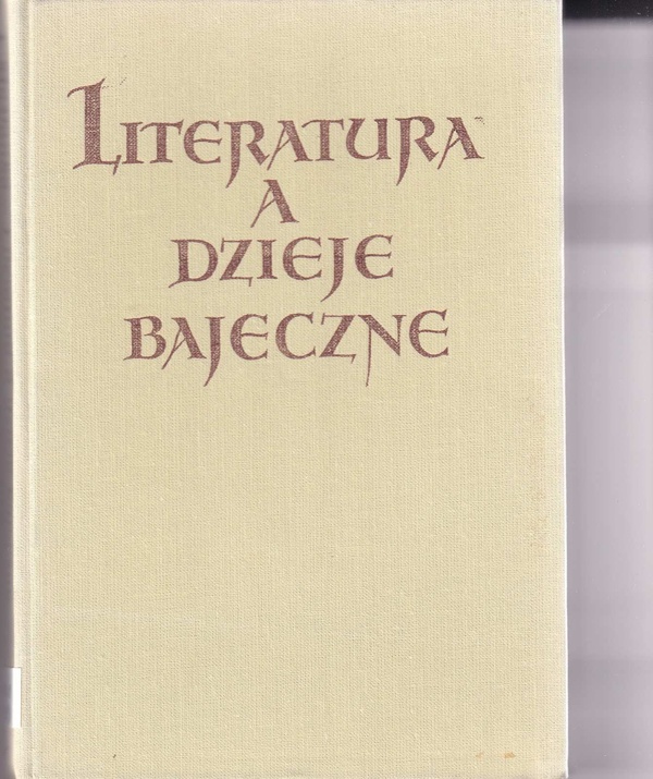 Literatura a dzieje bajeczne