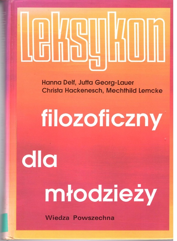 Leksykon filozoficzny dla młodzieży