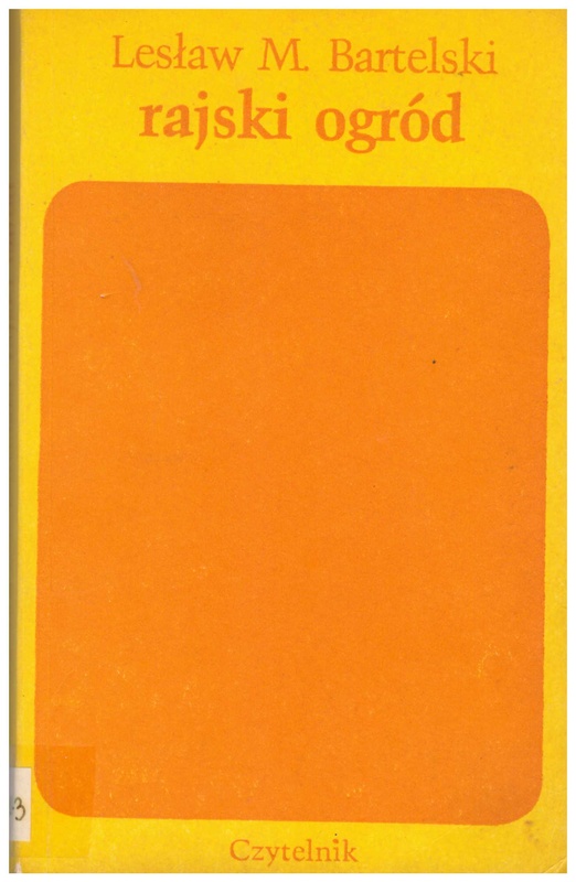 Rajski ogród : powieść