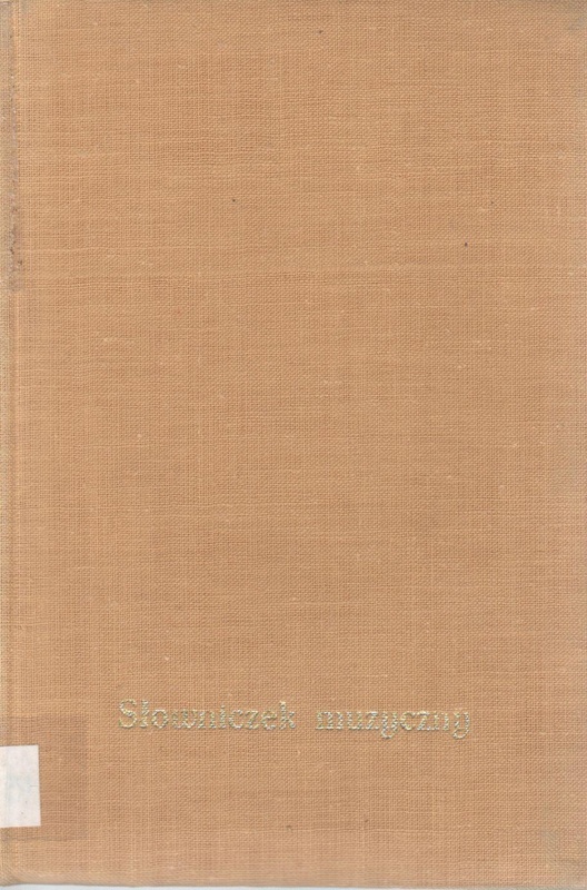 Słowniczek muzyczny