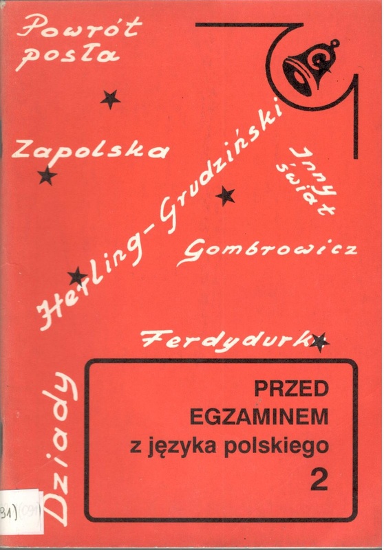 Przed egzaminem z języka polskiego