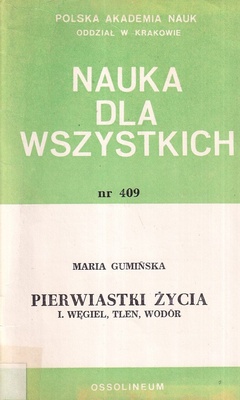 Pierwiastki życia.. [T.] 1, Węgiel, tlen, wodór