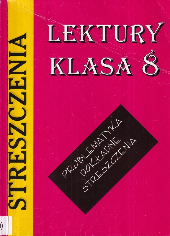 Lektury klasa 8