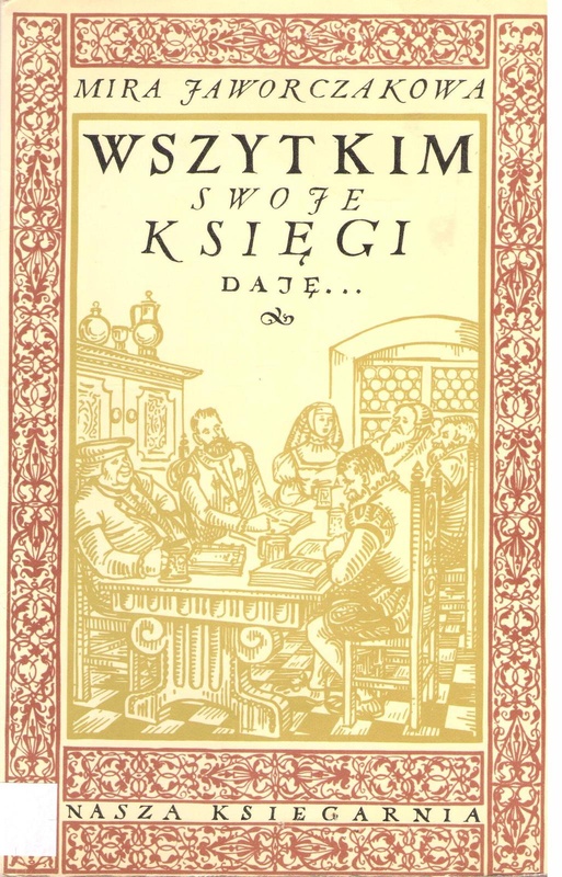 Wszytkim swoje księgi daję