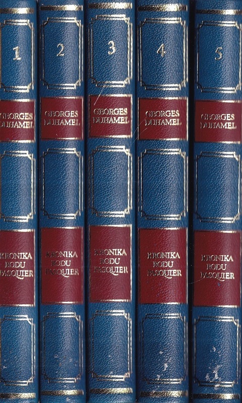 Kronika rodu Pasquier.. [T.] 1-5